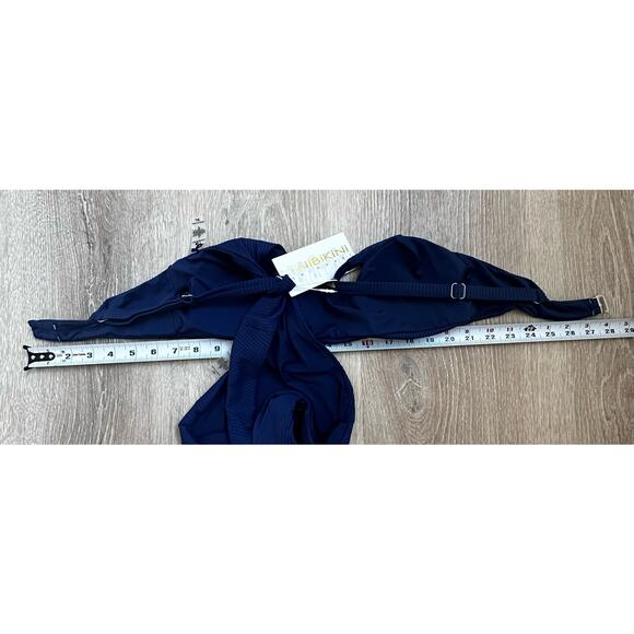 TiniBikini|Bikini|Ribbed|Navy|NWT|SZ XL - Picture 4 of 7